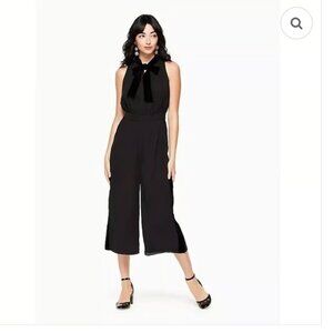 Kate Spade Black Sheath Jumpsuit Cocktail